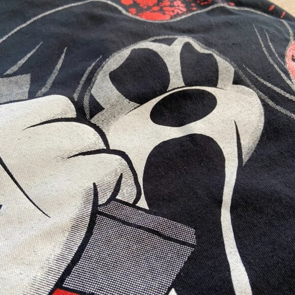 Unisex Mickey Ghostface Goth Horror Disney Halloween T-Shirt Plus Size 2XL 3XL - Picture 10 of 11